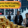 Foreign investors trading gold in SHFE as China reforms domestic gold market for global influence.