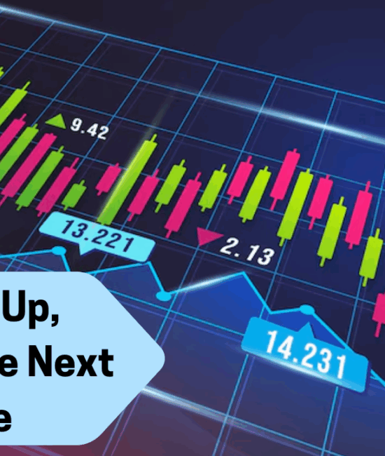 Gavel striking over stock market symbols like candlestick charts, microchips, cars, and financial graphs to show market impact.