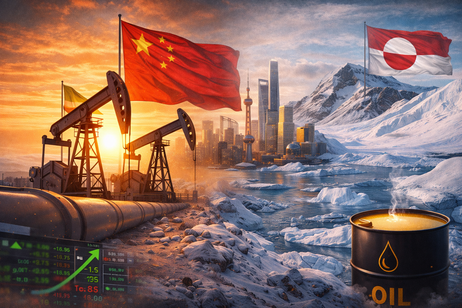 Oil gains on upbeat China data