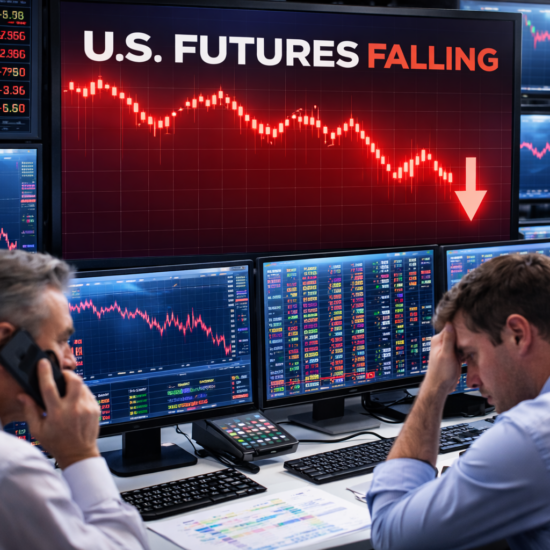 US Stock Futures Fall ahead of the Fed's Meeting