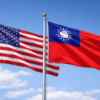 US and Taiwan Flags