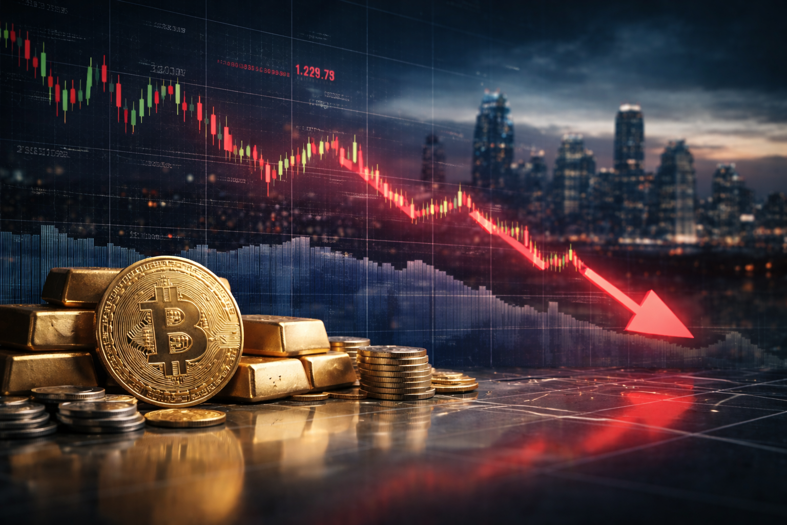 US Stock Futures and Bitcoin